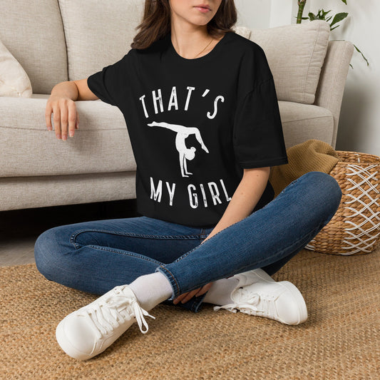 "That's My Girl" Proud Gym Mom/Dad Tee - Gymnastics T-Shirt