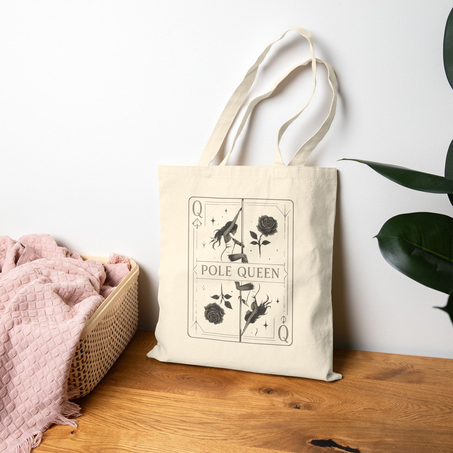 'Pole Queen' - Canvas Tote