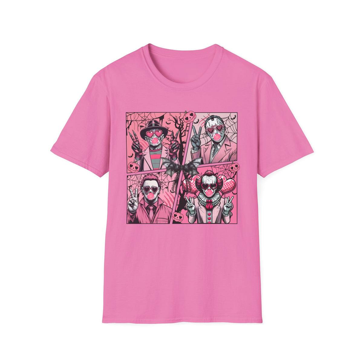 Pink Retro - Bubble Pop - Horror Comic T-Shirt