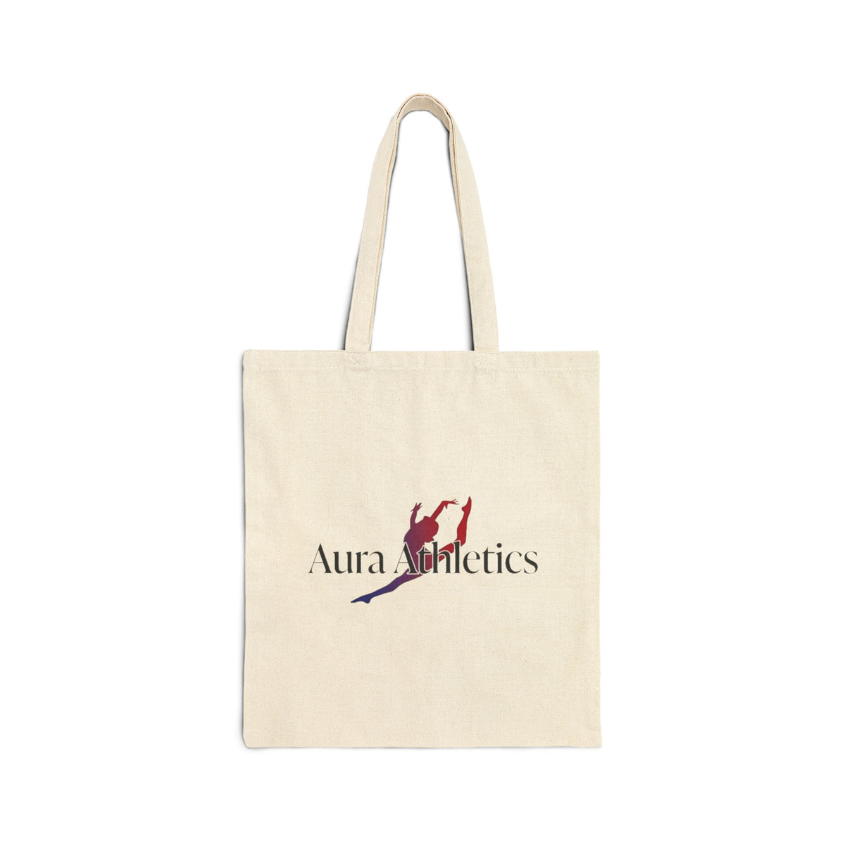 Aura Athletics Logo - Cotton Canvas Tote Bag