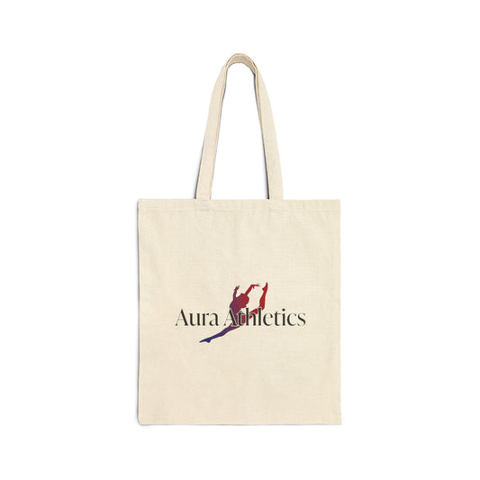 Aura Athletics Logo - Cotton Canvas Tote Bag