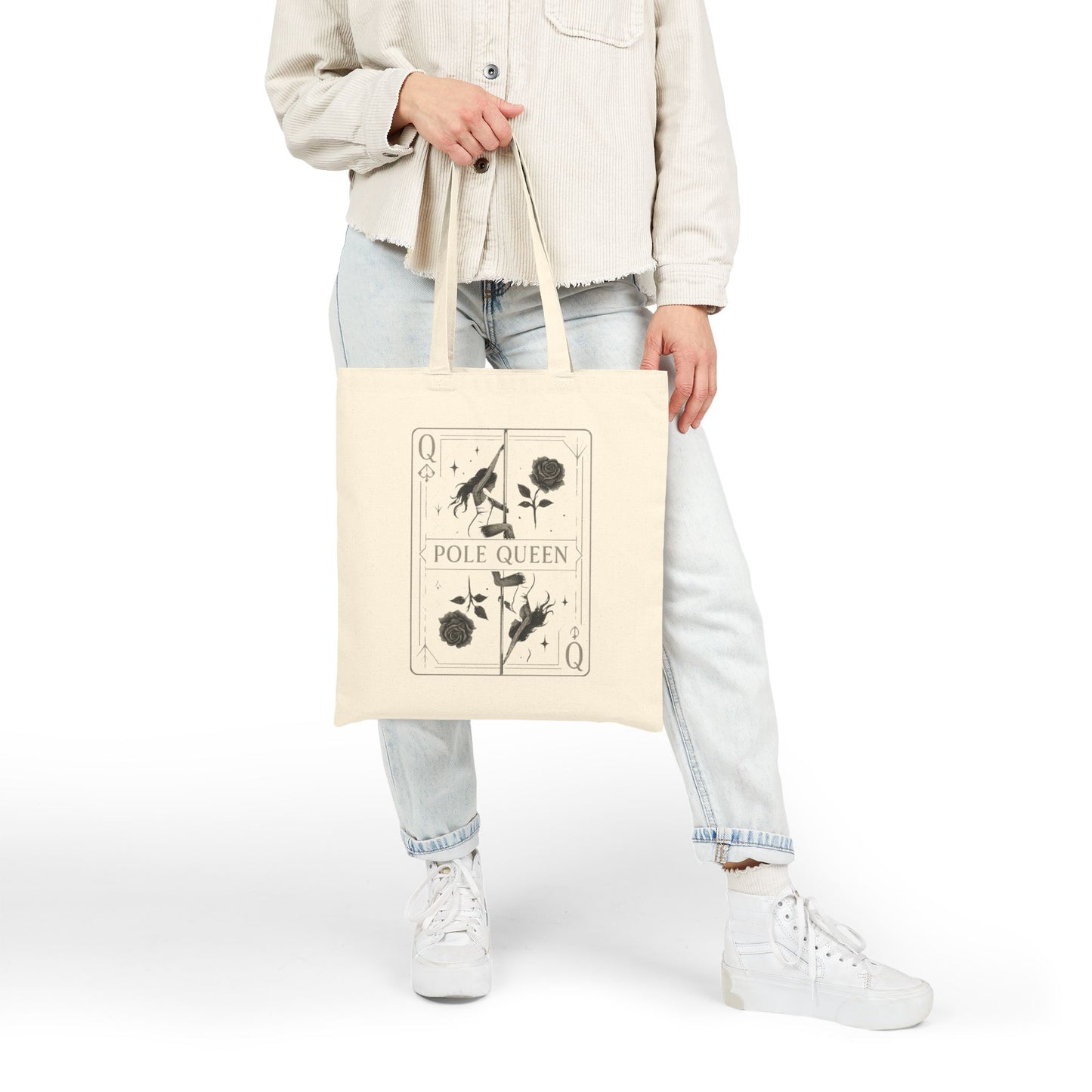 'Pole Queen' - Canvas Tote