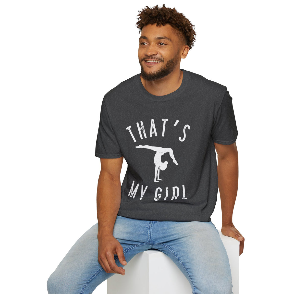 "That's My Girl" Proud Gym Mom/Dad Tee - Gymnastics T-Shirt