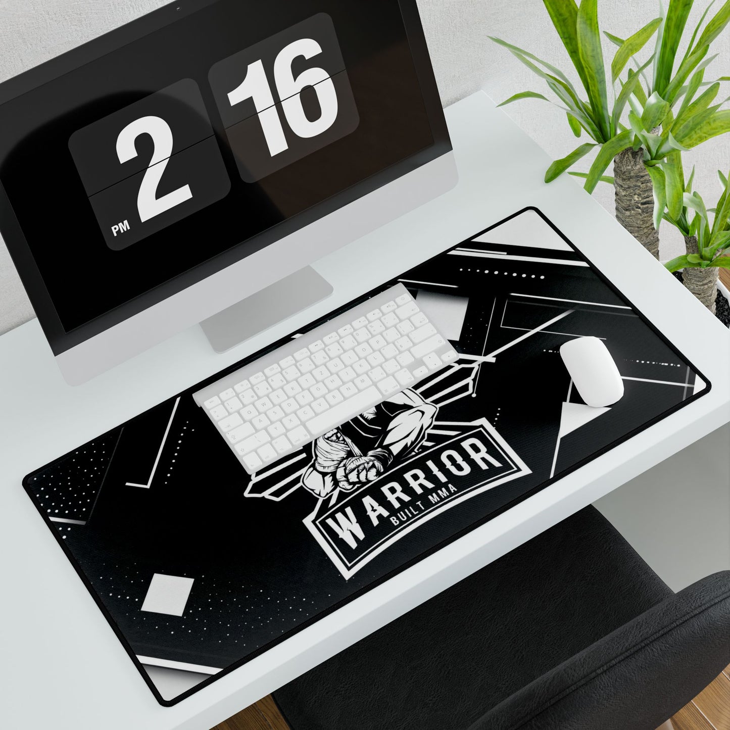 Warrior Built - Desk Mat - Gaming Mouse Pad
