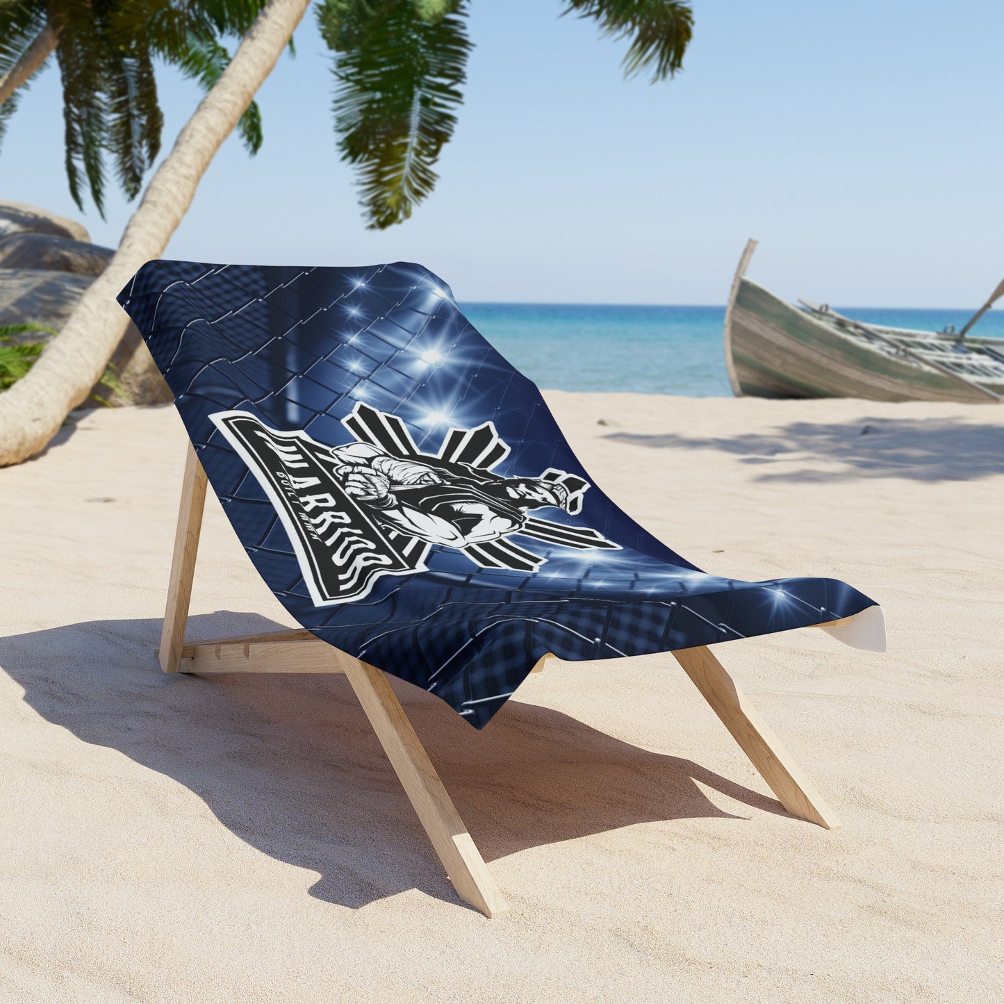 Warrior Built - Beach Towel
