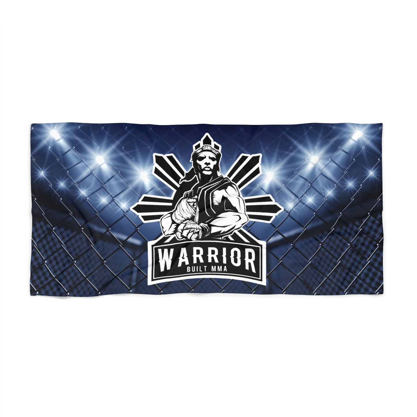 Warrior Built - Beach Towel