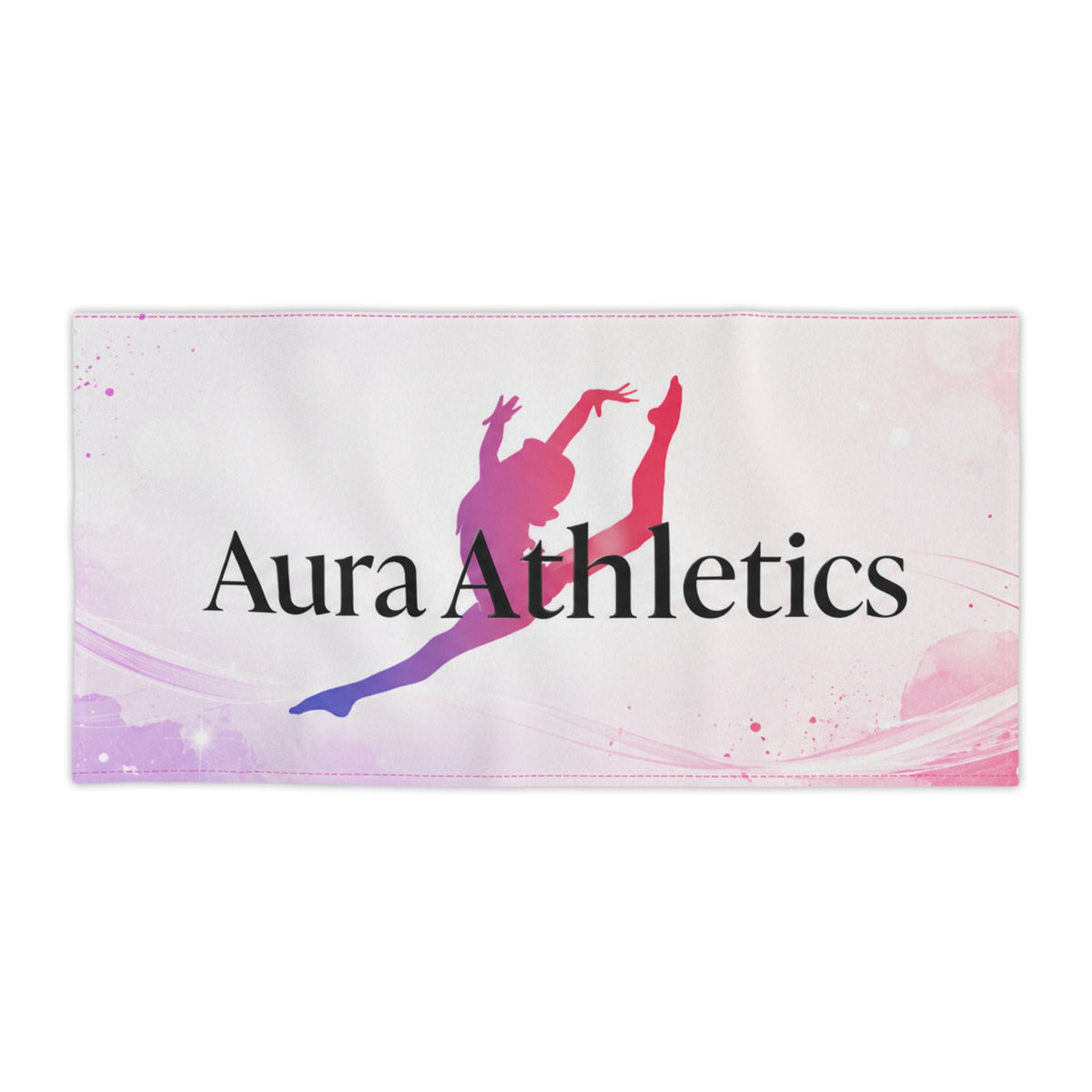 Aura Athletics Logo - Beach Towel