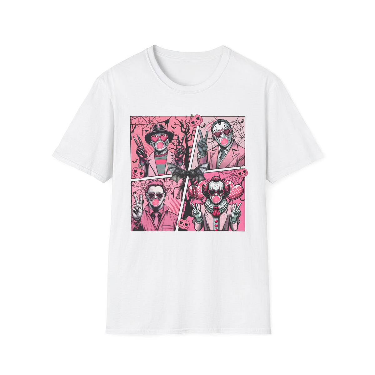 Pink Retro - Bubble Pop - Horror Comic T-Shirt